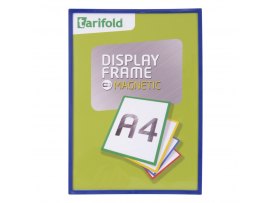 Kapsy magnetické Display Frame - A4 / modrá