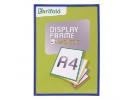 Kapsy magnetické Display Frame - A4 / modrá Kapsy magnetické Display Frame - A4 / modrá