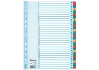 Rozdružovač A4 kartonový Esselte Mylar - barevný  / 1 - 31