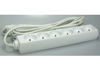 Prodlužovací přívody - 6 zásuvek / 5 m Prodlužovací přívody - 6 zásuvek / 5 m