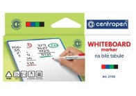 Značkovač Centropen 2709 stíratelný - sada 4 ks