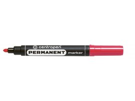 Značkovač Centropen 8566 permanent - červená