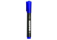 Popisovač permanentní Kores K-marker - modrá Popisovač permanentní Kores K-marker - modrá