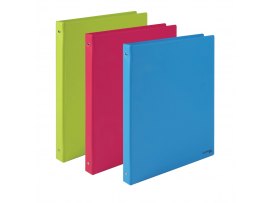 Kroužkové záznamníky Karis PVC Office - A5 / pastelová modrá