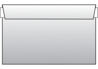 Obálky C5 samolepicí s krycí páskou - bez okénka / 1000 ks