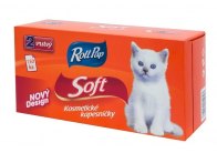 Roll Pap kosmetické papírové kapesníky Soft 2-vrstvé 150 ks Roll Pap kosmetické papírové kapesníky Soft 2-vrstvé 150 ks