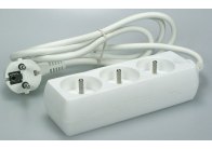 Prodlužovací přívody - 3 zásuvky / 5 m Prodlužovací přívody - 3 zásuvky / 5 m