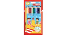 Pastelky STABILO® trojhranné Trio silné / 12 barev