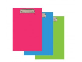 Podložka A4 s klipem PVC Office - zelená pastelová Podložka A4 s klipem PVC Office - zelená pastelová