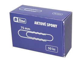 Aktové spony Economy - 75 mm / 50 ks