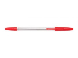 Kuličkové pero jednorázové - červená