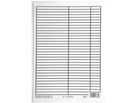 Podložka do sešitů A4 PVC - linka / linka Podložka do sešitů A4 PVC - linka / linka