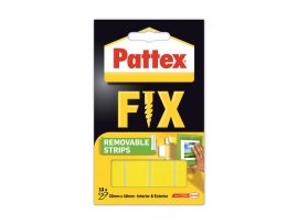 Montážní oboustranné proužky Pattex Super Fix - 4 x 2 cm / 10 ks Montážní oboustranné proužky Pattex Super Fix - 4 x 2 cm / 10 ks