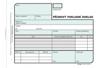 Optys 1091 příjmový pokladní doklad nečíslovaný 2 x 50 listů NCR A6 Optys 1091 příjmový pokladní doklad nečíslovaný 2 x 50 listů NCR A6