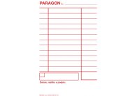 Baloušek Tisk paragon blok - 80 x 150 mm / nečíslovaný / 50 listů / NCR / PT005 Baloušek Tisk paragon blok - 80 x 150 mm / nečíslovaný / 50 listů / NCR / PT005