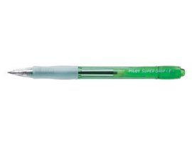 Kuličkové pero Pilot Super Grip Neon - zelená Kuličkové pero Pilot Super Grip Neon - zelená