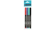 Popisovač Centropen 2536 permanentní / sada 4 ks