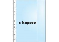 Závěsný obal Copy s kapsou - A4 matný /110 my / 10 ks Závěsný obal Copy s kapsou - A4 matný /110 my / 10 ks