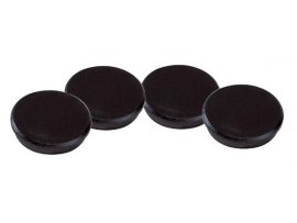 Magnety černé Dahle - průměr 24 mm / 10 ks Magnety černé Dahle - průměr 24 mm / 10 ks