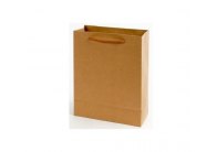 Tašky papírové EKO hnědé - malá / 150 x 60 x 200 mm