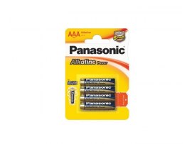 Baterie Panasonic Alkaline POWER alkalické - baterie mikrotužková AAA / 4 ks Baterie Panasonic Alkaline POWER alkalické - baterie mikrotužková AAA / 4 ks