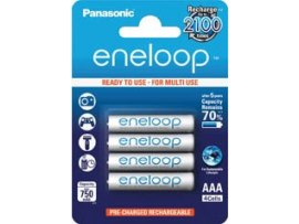 Nabíjecí baterie Eneloop - 4 ks / AAA Nabíjecí baterie Eneloop - 4 ks / AAA