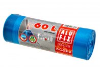Alufix pytle do košů Premium stahovací 71x64cm / 60l / 15ks / modré Alufix pytle do košů Premium stahovací 71x64cm / 60l / 15ks / modré