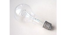Žárovka čirá běžný závit E 27 - E 27 / 60 W