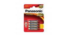 Baterie Panasonic PRO POWER alkalické - baterie mikrotužka AAA / 4 ks