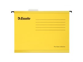 Závěsné desky Esselte Classic Collection - žlutá