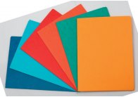 Odkládací mapy prešpánové s chlopněmi - oranžová Odkládací mapy prešpánové s chlopněmi - oranžová