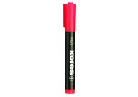 Popisovač permanentní Kores K-marker - červená Popisovač permanentní Kores K-marker - červená
