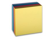Samolepicí bločky Concorde kostky pastelové - 76 mm x 76 mm / 400 lístků Samolepicí bločky Concorde kostky pastelové - 76 mm x 76 mm / 400 lístků