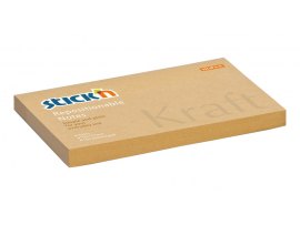 Samolepicí bločky Stick´n by Hopax Kraft Notes - 76 mm x 127 mm / 100 lístků Samolepicí bločky Stick´n by Hopax Kraft Notes - 76 mm x 127 mm / 100 lístků