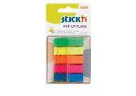 Samolepicí záložky Stick´n by Hopax Z - 12 x 45 mm / 5 x 40 lístků / neonové