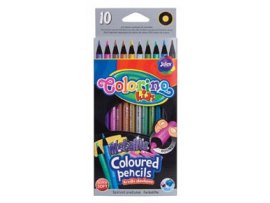 Pastelky Colorino metalické Metalic / 10 barev