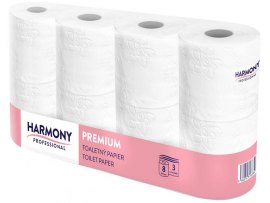 Papír toaletní Harmony Professional Premium 3-vrstvý / 8 ks Papír toaletní Harmony Professional Premium 3-vrstvý / 8 ks
