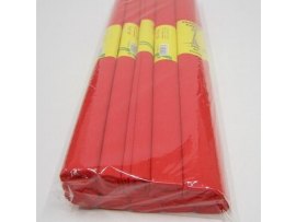 Krepový papír - role / 50 x 200 cm / červená