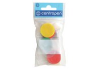 Magnety Centropen - průměr 30 mm / barevný mix / 6 ks Magnety Centropen - průměr 30 mm / barevný mix / 6 ks