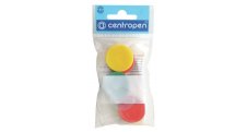 Magnety Centropen - průměr 30 mm / barevný mix / 6 ks