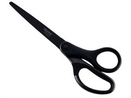 Leitz nůžky kancelářské titanové s nepřilnavou úpravou 18 cm černá