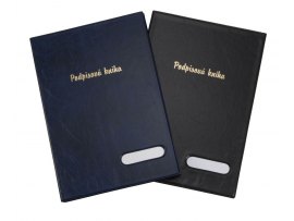 Kniha podpisová Hanibal - černá