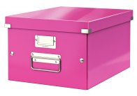 Krabice Leitz Click & Store - M střední / růžová