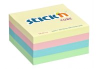 Samolepicí bločky Stick´n by Hopax - 76 x 76 mm / 400 lístků / pastelové barvy