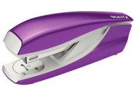 Kancelářský sešívač Leitz Nexxt 5502 / metalická fialová - 30 listů