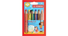 Pastelky STABILO® Woody 3v1 / 6 barev
