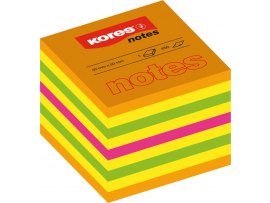 Samolepicí bloček Kores Cubo - 50 x 50 mm / 400 lístků Samolepicí bloček Kores Cubo - 50 x 50 mm / 400 lístků