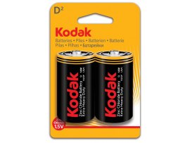 Baterie Kodak - baterie mono článek velký / 2 ks Baterie Kodak - baterie mono článek velký / 2 ks