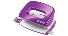 Leitz NeXXt 5060 mini kancelářský děrovač / metalická purpurová