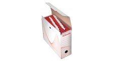 Box archivní na závěsné desky - hřbet 11,6 cm / bílá / 10965